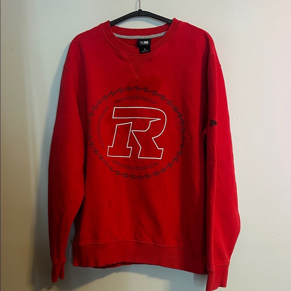 New Era Red Crewneck Men's Sweater